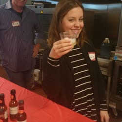 Mandy's Mood Foods - Kristine creating the mood :)