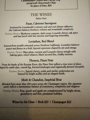 Menu photo 1 The Capital Grille Indianapolis, IN Menu photo 1 The Capital Grille Indianapolis, IN
