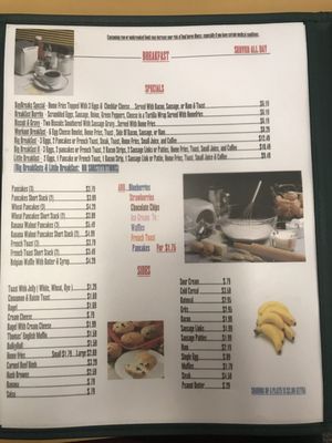 Menu photo 3 Daybreaks Diner Plainfield, CT