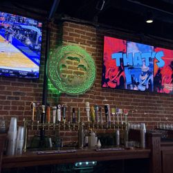 Cunningham's Pub & Grill - Taps include local beers and mixed drinks