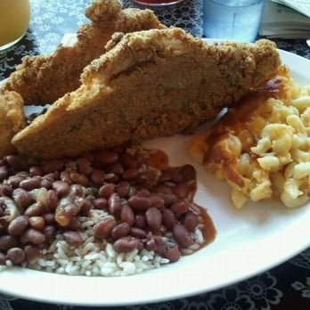 Southern Kitchen - Catfish and red beans and rice.. Yummm - Southern Near Me - Tacoma, Washington