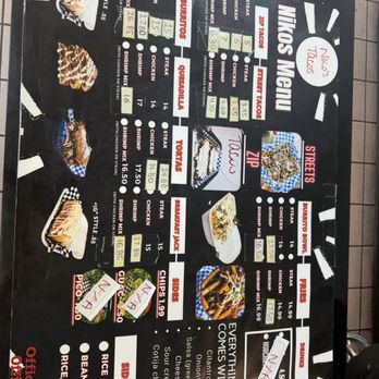 Nikos Tacos - Menu - Tacos Near Me - Roseville Ca, California