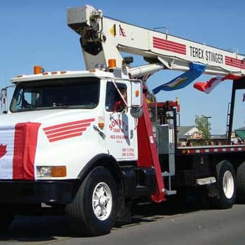 Sonny's Crane - Commercial Entry in Airdrie Canada Day Parade - Crane Services Near Me - Balzac, Alberta