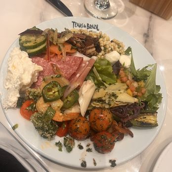 Texas de Brazil - Fresno - Cold foods- charcuterie items, potato salad, etc - Steakhouses Near Me - Fresno, California Texas de Brazil - Fresno - Cold foods- charcuterie items, potato salad, etc - Steakhouses Near Me - Fresno, California