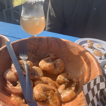 The Beach Bucket - Pound of peel n' eat. Minus a couple shrimp. - Breakfast & Brunch Near Me - Ormond Beach, Florida