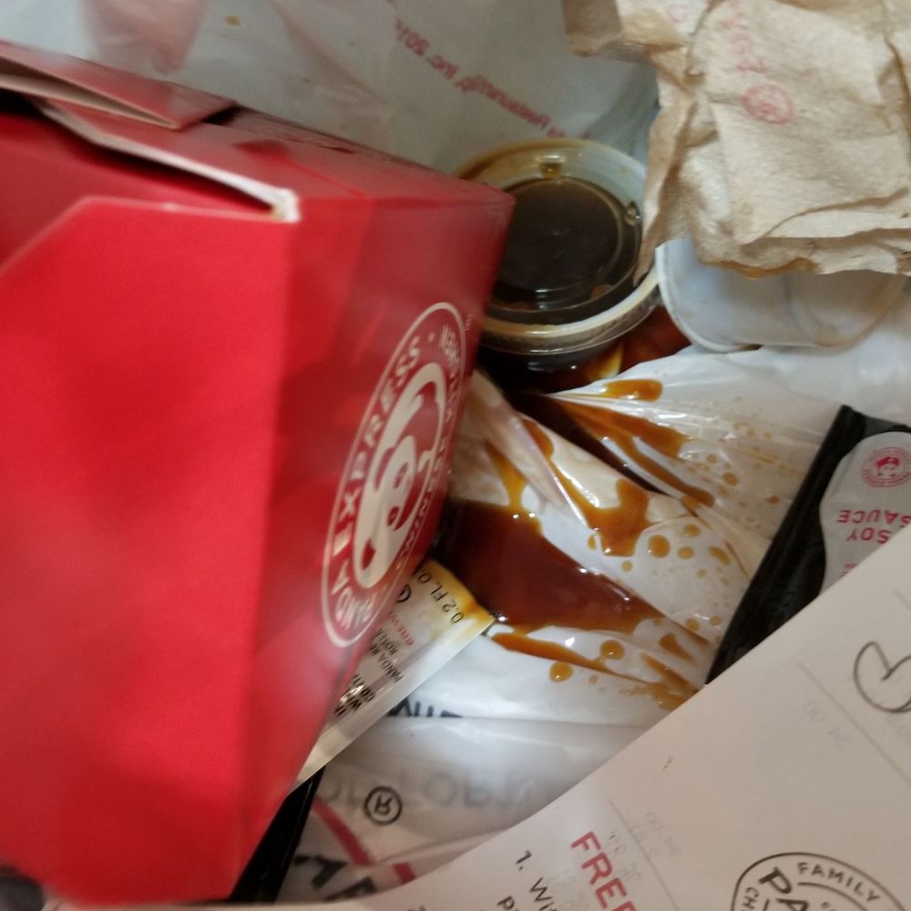 The bottom of the bag The bottom of the bag