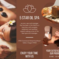 5 Star Oil Spa Asian massage