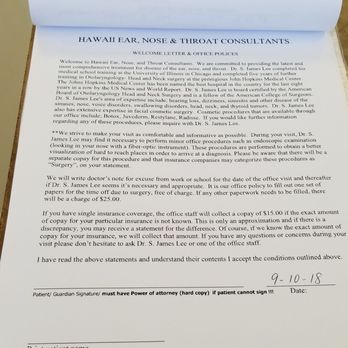 James Lee, MD - About Dr. Lee - Ear Nose & Throat Near Me - Honolulu, Hawaii