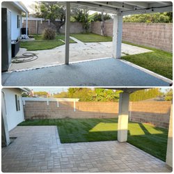 J & S Landscape - Before & after!
