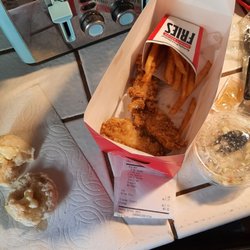 KFC - Definitely not the K8, which is what was ordered. Should have come with 5 pcs tender, and probably a full cup of fries.