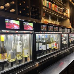 Vine Thirty Two - Just a few of the 32 wines to choose from.