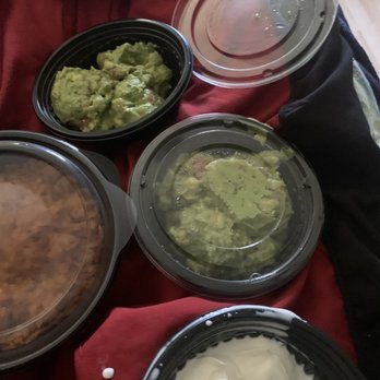 Chevys - 2 little Guacamole's to be considered a large for 13 bucks. - Mexican Near Me - Fairfield, California