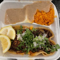 2 taco special (Adobada and asada meat)