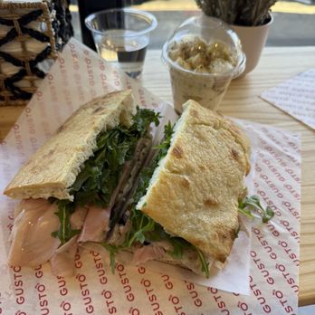Gusto Mio - La Cotto sandwich and Pistachio Tiramisu - Pizza Near Me - Walnut Creek, California Gusto Mio - La Cotto sandwich and Pistachio Tiramisu - Pizza Near Me - Walnut Creek, California