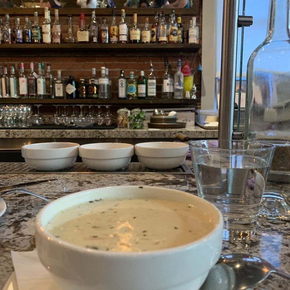 Taylor Shellfish Oyster Bar - Geoduck Chowder - Seafood Near Me - Seattle, Washington Taylor Shellfish Oyster Bar - Geoduck Chowder - Seafood Near Me - Seattle, Washington