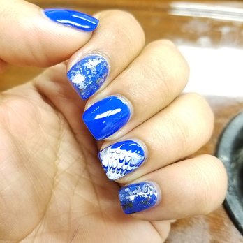 Cee Cee Nails - Nicole did these amazing nails for me - Nail Salons Near Me - Hicksville, New York