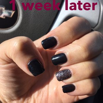 Envidia Spa - 1 week & no chips or lifting. I have been to many nail salons & my gel mani has NEVER lasted this long in perfect condition. - Nail Salons Near Me - Miami, Florida