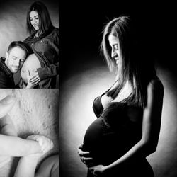 Emeline Corveleyn - Séance photo ventre-rond en studio  Future maman: la grossesse passe si vite...