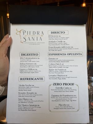 Menu photo 1 Piedra Santa San Diego, CA Menu photo 1 Piedra Santa San Diego, CA