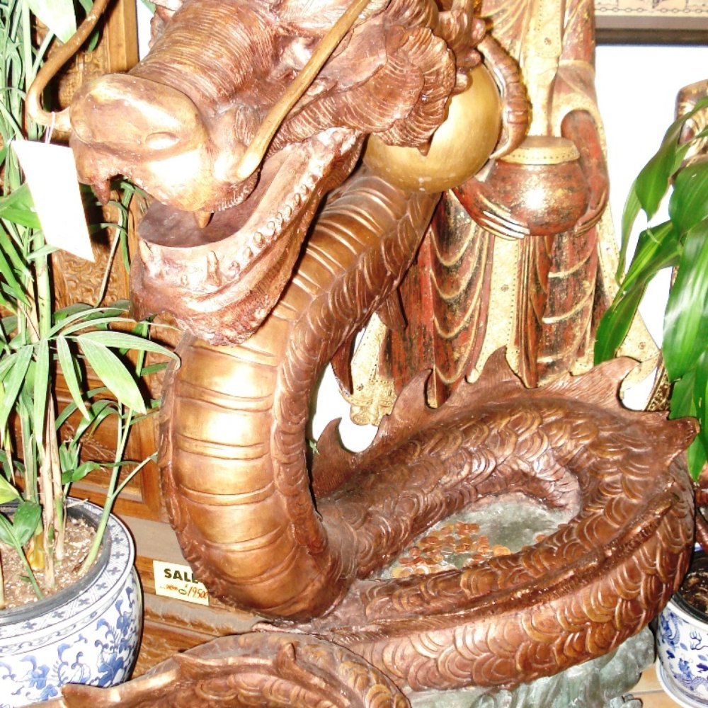Canton Bazaar - big dragon statue - Home Decor Near Me - San Francisco, California