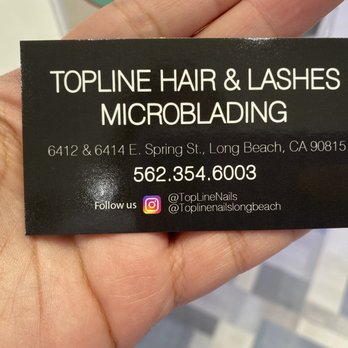 Topline Nails and Lashes - Business card - Nail Salons Near Me - Pico Rivera, California