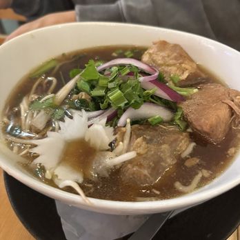 Pink Bee - Braised Pork Noodle Soup - Sandwiches Near Me - Seattle, Washington Pink Bee - Braised Pork Noodle Soup - Sandwiches Near Me - Seattle, Washington