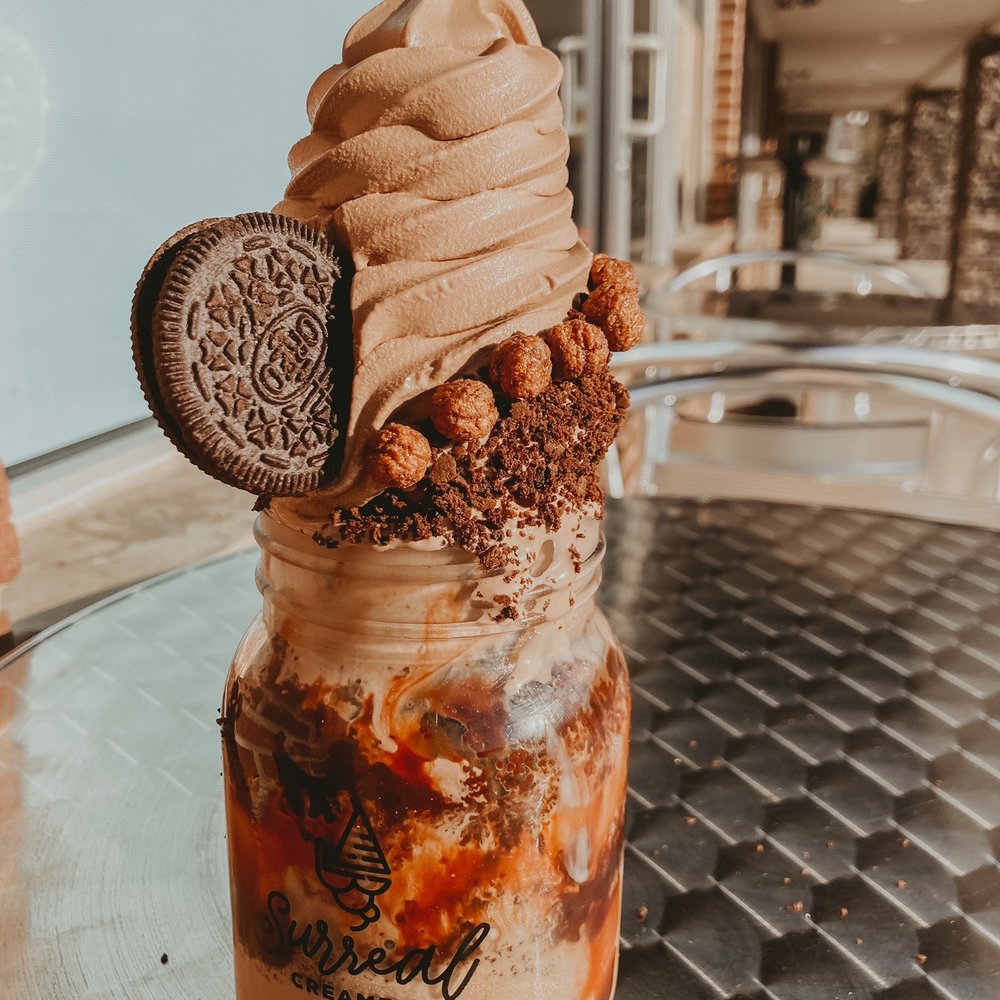 Surreal Creamery - Chocolate Black Out Mason Jar Special - Ice Cream & Frozen Yogurt Near Me - Dresher, Pennsylvania Surreal Creamery - Chocolate Black Out Mason Jar Special - Ice Cream & Frozen Yogurt Near Me - Dresher, Pennsylvania
