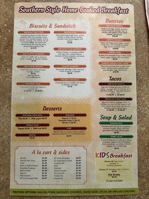 Menu photo 1 Taco Felix Hernando, MS Menu photo 1 Taco Felix Hernando, MS