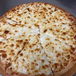 Rehoboth House of Pizza - Four cheese pizza.