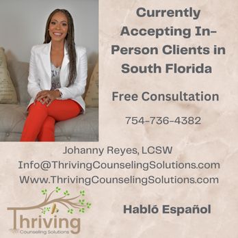 Thriving Counseling Solutions - Counseling & Mental Health Near Me - Miramar, Florida Thriving Counseling Solutions - Counseling & Mental Health Near Me - Miramar, Florida