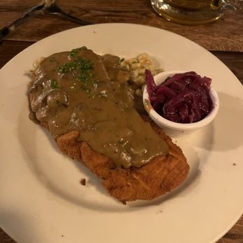 Bohemian Biergarten - The Chicken Jager Schnitzel! - German Near Me - Boulder, Colorado Bohemian Biergarten - The Chicken Jager Schnitzel! - German Near Me - Boulder, Colorado