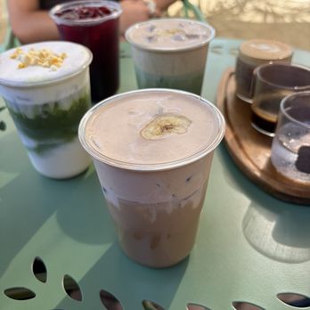 Kafe-Lum - Latte, matcha, Jamaica refresher and cortadito flight - Coffee & Tea Near Me - Chula Vista, California Kafe-Lum - Latte, matcha, Jamaica refresher and cortadito flight - Coffee & Tea Near Me - Chula Vista, California