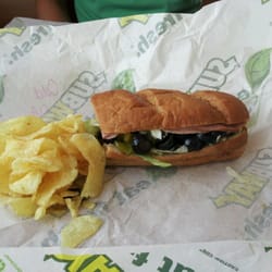 Subway - Cold cut combo on wheat with salt & vinegar chips