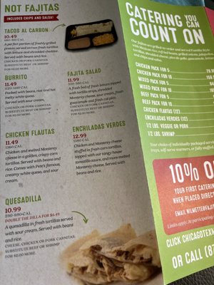 Menu photo 1 Fajita Pete's - Wilmette Wilmette, IL Menu photo 1 Fajita Pete's - Wilmette Wilmette, IL