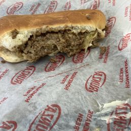 Swiss Mushroom Runza Sandwich