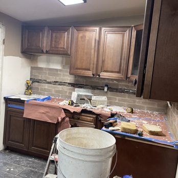 Tile & Cabinet Expo - Already setting out the cabinet and back splash - Flooring Near Me - El Monte, California Tile & Cabinet Expo - Already setting out the cabinet and back splash - Flooring Near Me - El Monte, California