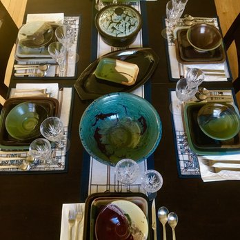 Artists On Santa Fe - Table setting - assorted pieces - Art Galleries Near Me - Denver, Colorado Artists On Santa Fe - Table setting - assorted pieces - Art Galleries Near Me - Denver, Colorado