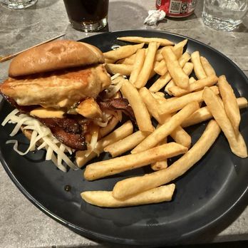 Milo's Cafe and Restaurant - Teriyaki chicken sandwich and fries. - Coffee & Tea Near Me - Davis, West Virginia Milo's Cafe and Restaurant - Teriyaki chicken sandwich and fries. - Coffee & Tea Near Me - Davis, West Virginia