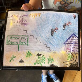 Flatbread Company - Our menu cover we made - Pizza Near Me - Paia, Hawaii