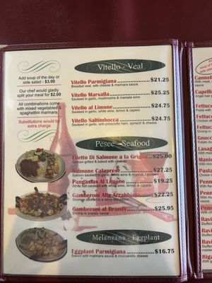 Menu photo 2 Juliano's Italian Restaurant Hesperia, CA Menu photo 2 Juliano's Italian Restaurant Hesperia, CA