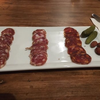 Garcons de Cafe - Happy Hour Salami plate - Wine Bars Near Me - Los Angeles, California Garcons de Cafe - Happy Hour Salami plate - Wine Bars Near Me - Los Angeles, California