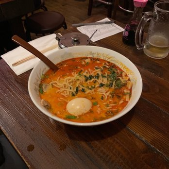 Sake House Miro - Premium Spicy Tonkatsu Ramen with perfectly chewy noodles and soulful broth. - Sushi Bars Near Me - Los Angeles, California Sake House Miro - Premium Spicy Tonkatsu Ramen with perfectly chewy noodles and soulful broth. - Sushi Bars Near Me - Los Angeles, California