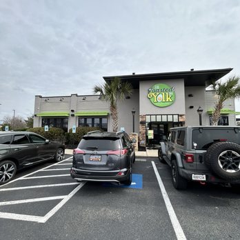 The Toasted Yolk Cafe - Outside. - Breakfast & Brunch Near Me - Myrtle Beach, South Carolina