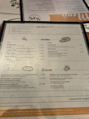 Menu photo 2 Vi & Mi Rome, RM Menu photo 2 Vi & Mi Rome, RM