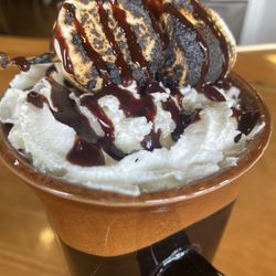 The Brass Grasshopper - Oh my! Campfire Marshmallow Latte Prepare yourself for the most delicious sugar overload!