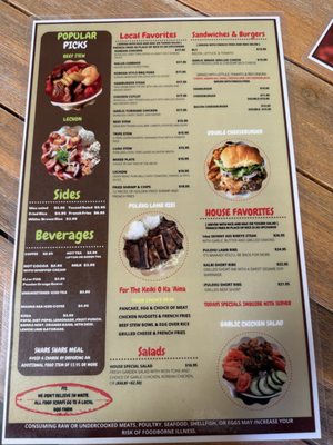 Menu photo 8 Hawaiian Style Cafe Kamuela, HI