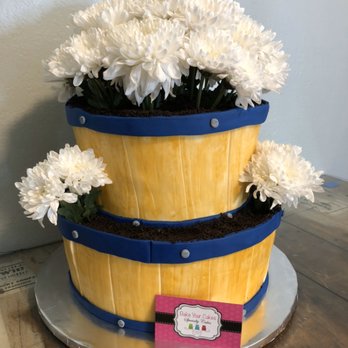 Bake Your Cakes - Flower Pot Cake - Bakeries Near Me Bake Your Cakes - Flower Pot Cake - Bakeries Near Me