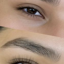 Vleek Beauty - Lash lift before and after
