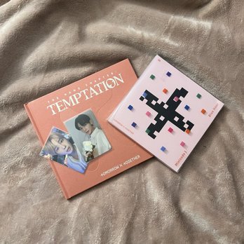 Kloud K-Pop - Tomorrow X Together Temptation Album, Blue Hour Album & Taehyun Kloud K-Pop Photocard! - Music & DVDs Near Me - San Jose, California