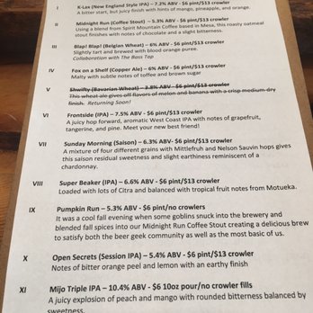 12 West Brewing - Beers du jour - Beer Bar Near Me - Gilbert, Arizona 12 West Brewing - Beers du jour - Beer Bar Near Me - Gilbert, Arizona